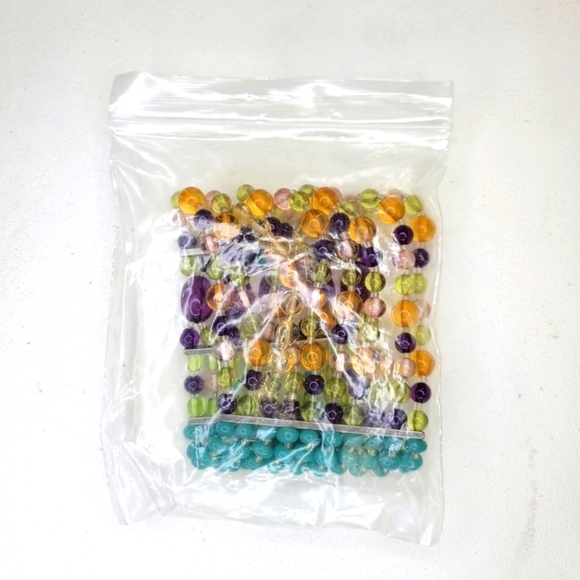 Rainbow Gemstone 10-Layer Bangles (Elastic) - Picture 8 of 8